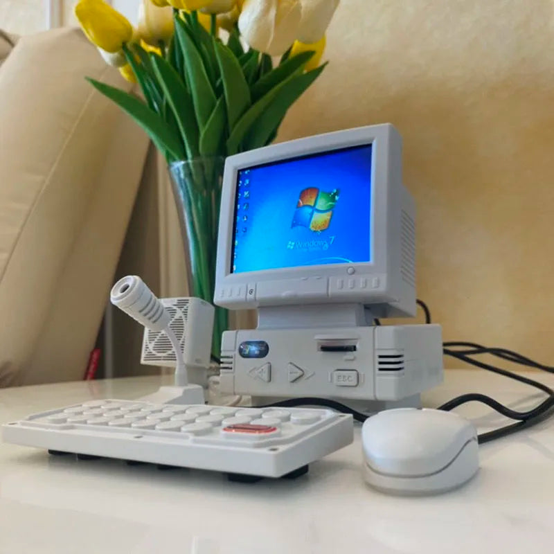 Computer-Style Retro Game Player, 3.5-Inch LCD, 180 Games & MP4
