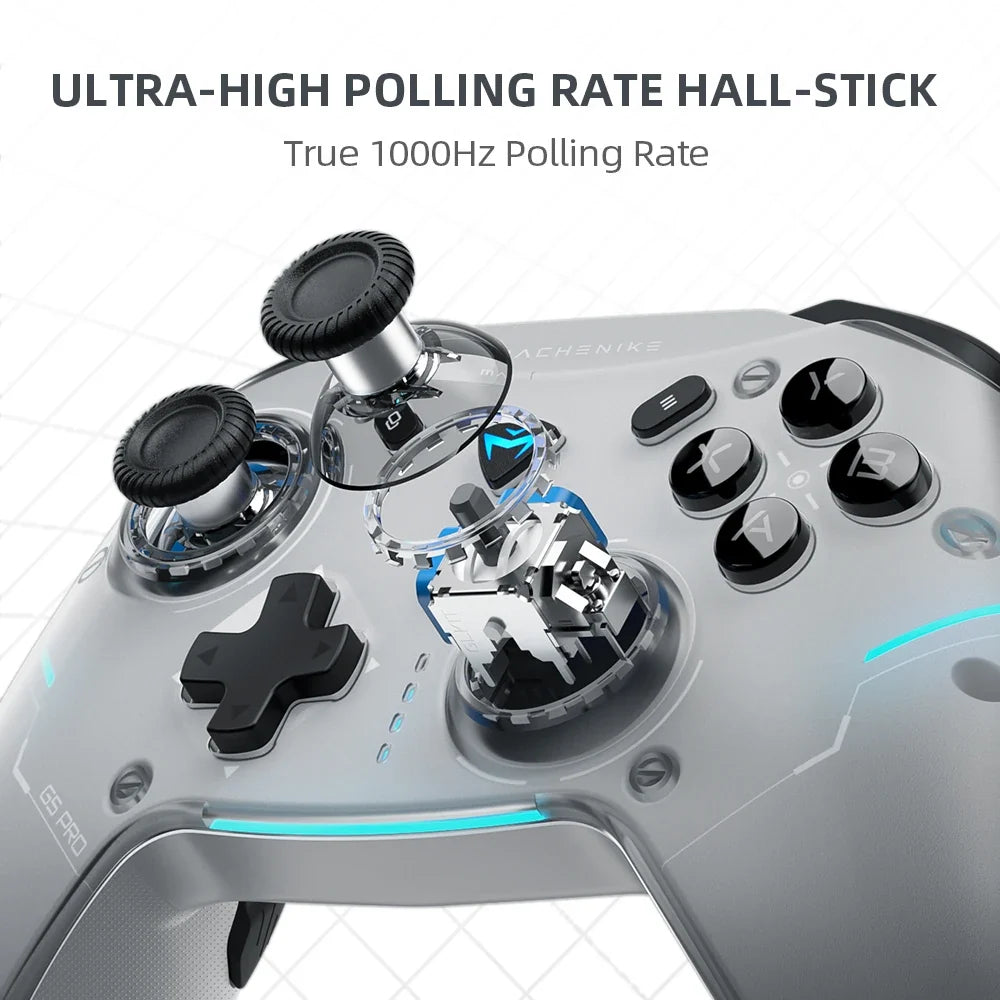 MACHENIKE G5Pro Max SE Wireless Gamepad, Hall Effect, Dock
