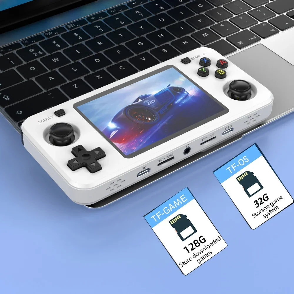 R36H Retro Handheld Game Console 3.5-Inch IPS Open-Source Linux