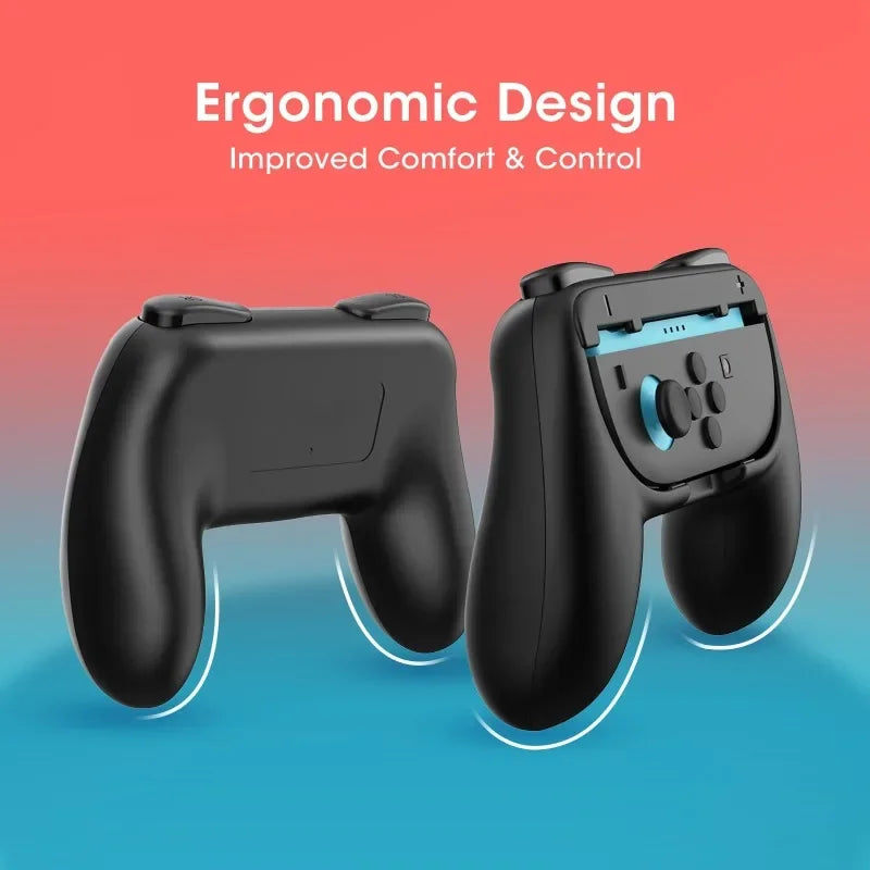 2 Pack Hand Grips for Nintendo Switch 2 Joy-Con 2, Anti-Slip