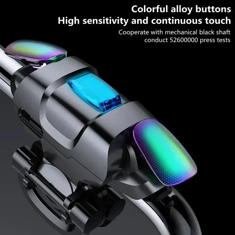 Mobile Phone Game Trigger Aim Buttons 2PCS for PUBG & Free Fire