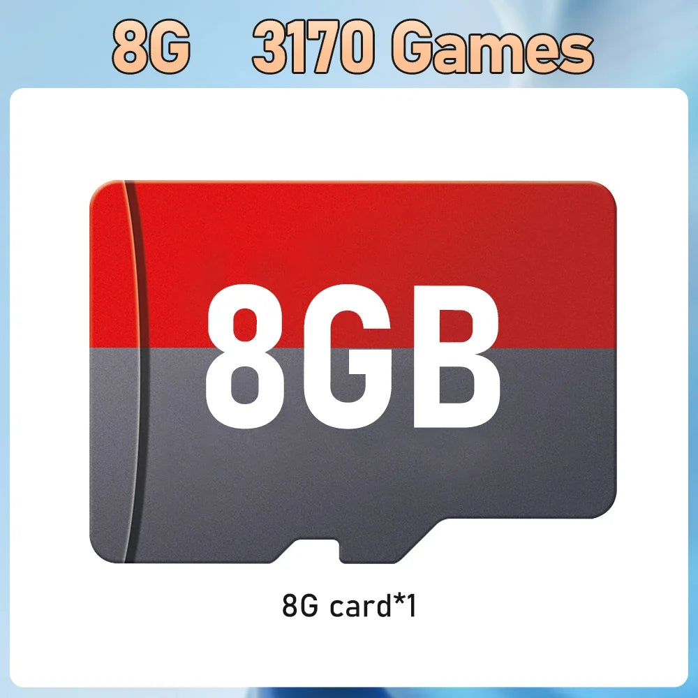 8G TF Game Card for ROG Ally & GPD Win 4, 3000+ Games, N64 Emulator