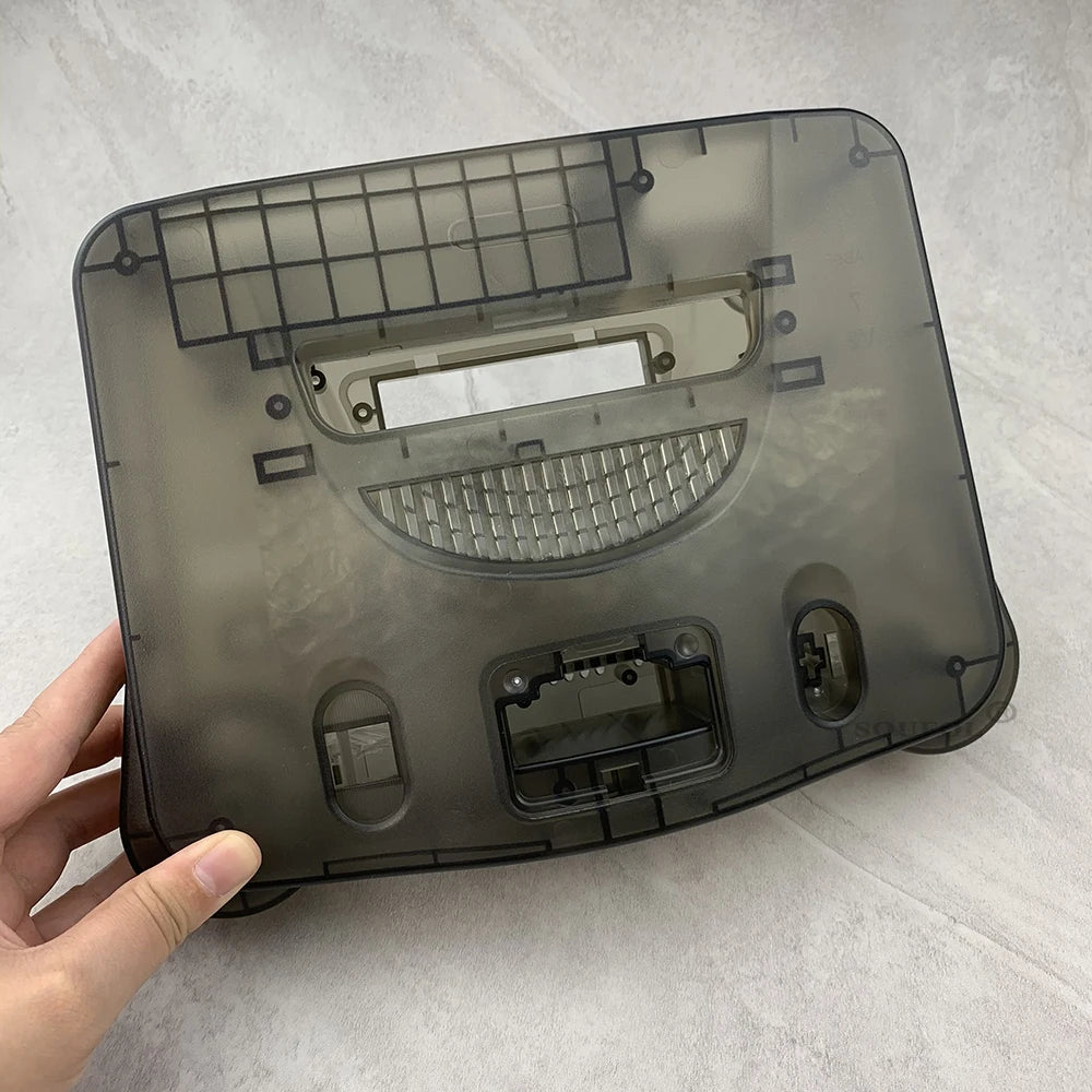 N64 Replacement Housing Shell for Nintendo 64, Transparent Case