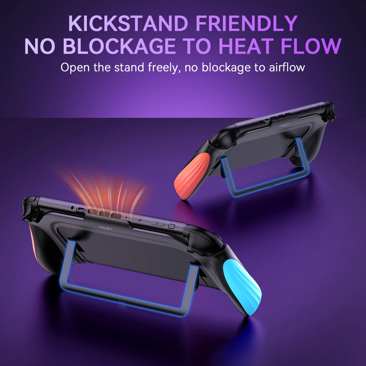 IINE Grip Case for Switch 2/Ergonomic grip / Dock-Compatible  /Easy Install / Only 65g