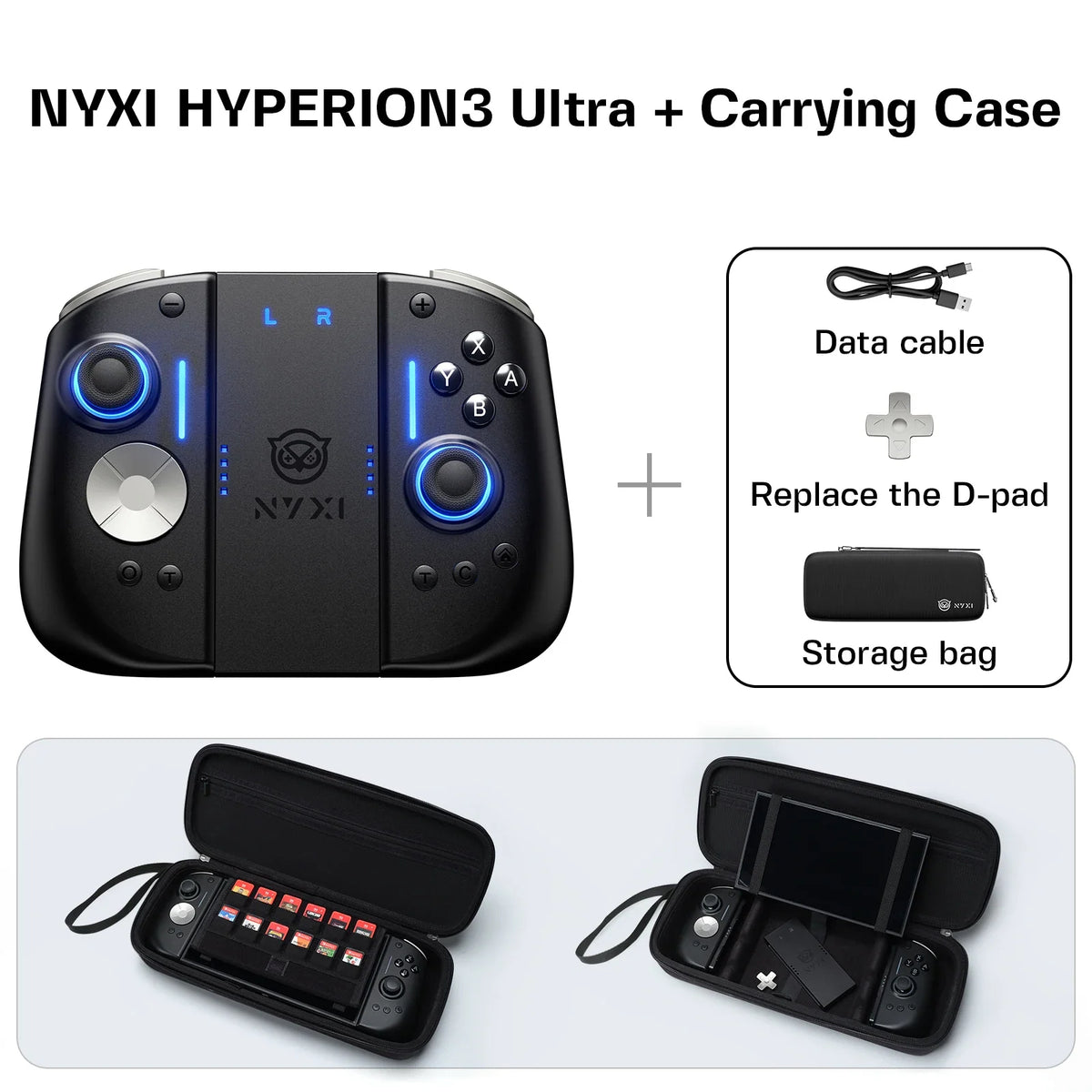 NYXI Hyperion 3 Ultra Wireless Joy-Pad for Switch 2, TMR Sticks