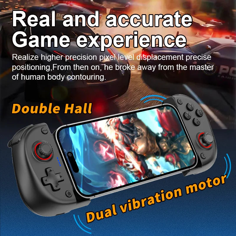 X3 2-in-1 Cooling Fan Stretching Gamepad with Dual Hall Sticks
