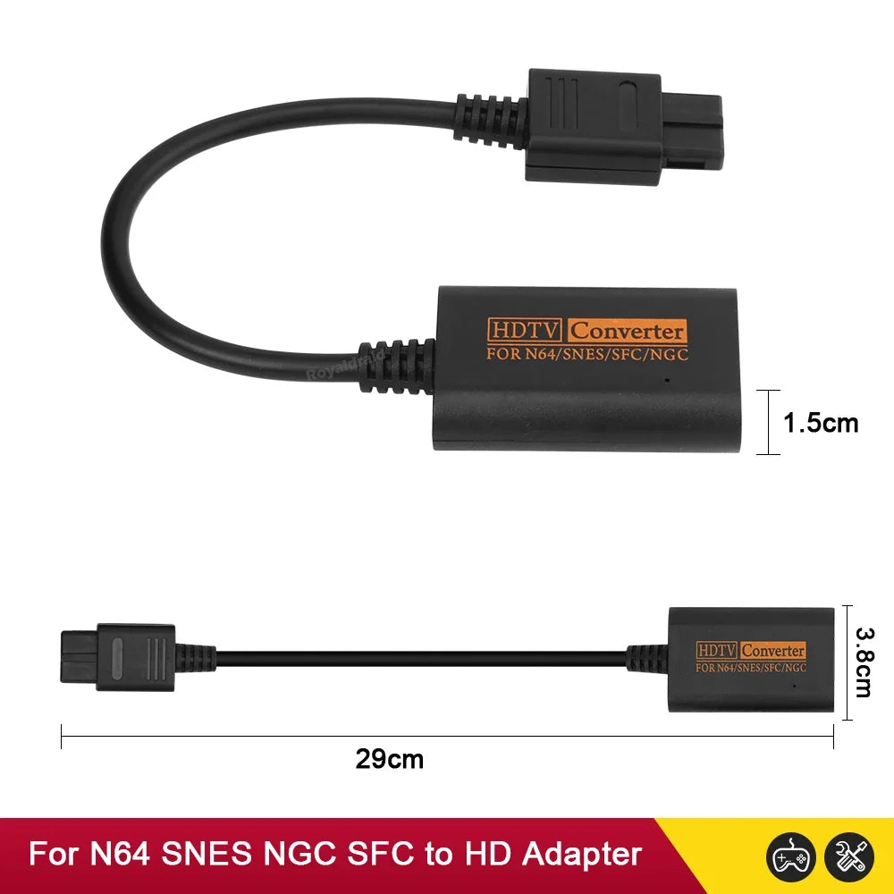 HDMI Converter for N64, GameCube and SNES, 720p Digital