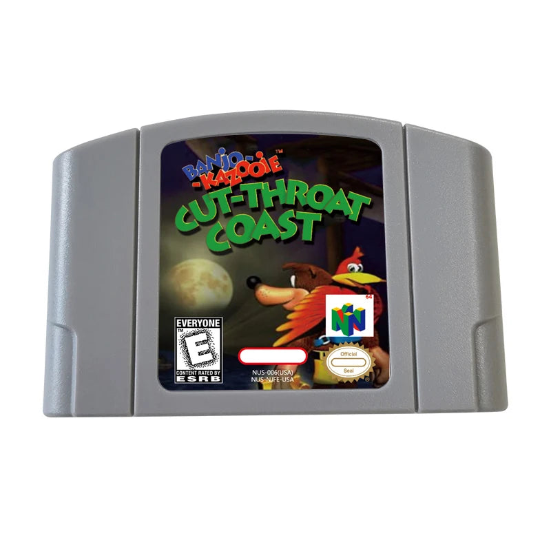 Banjo-Kazooie N64 Game Cartridge NTSC-U English Version