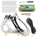Raspberry Pi Dual Core Rp2040 Pico USB Development Board Module Hitbox Controller Zero Delay Sanwa Arcade Diy With Button Cable