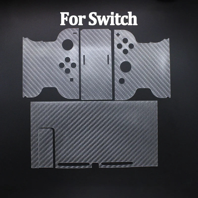 1PC Anti Scratch Carbon Fiber Full Body Skin Sticker Protective Film For 2DS/3DS/New 2DSXL/3DSXL/NDSL/NDSI XL/Switch/2/Oled/Lite