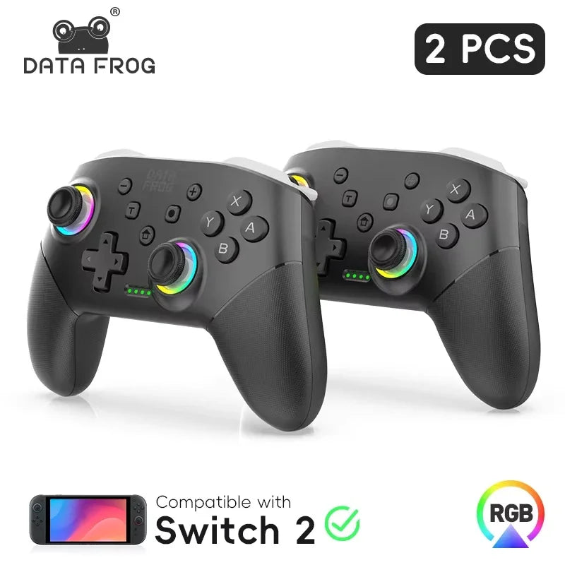 DATA FROG S80 Pro 2PCS Wireless Controller for Switch 2 and OLED