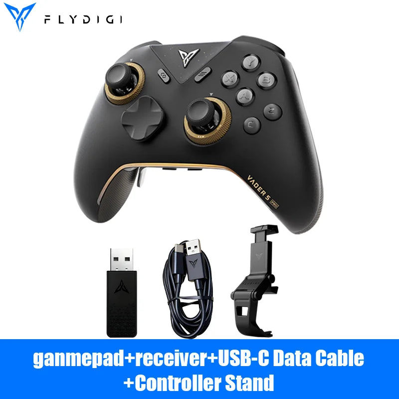 Flydigi Vader 5 Pro V2 Wireless Hall Effect Controller for PC