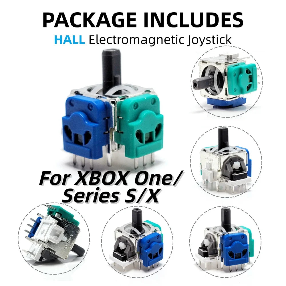 Hall Effect TMR Joystick for Xbox One, Series X/S, 2-10 Pcs