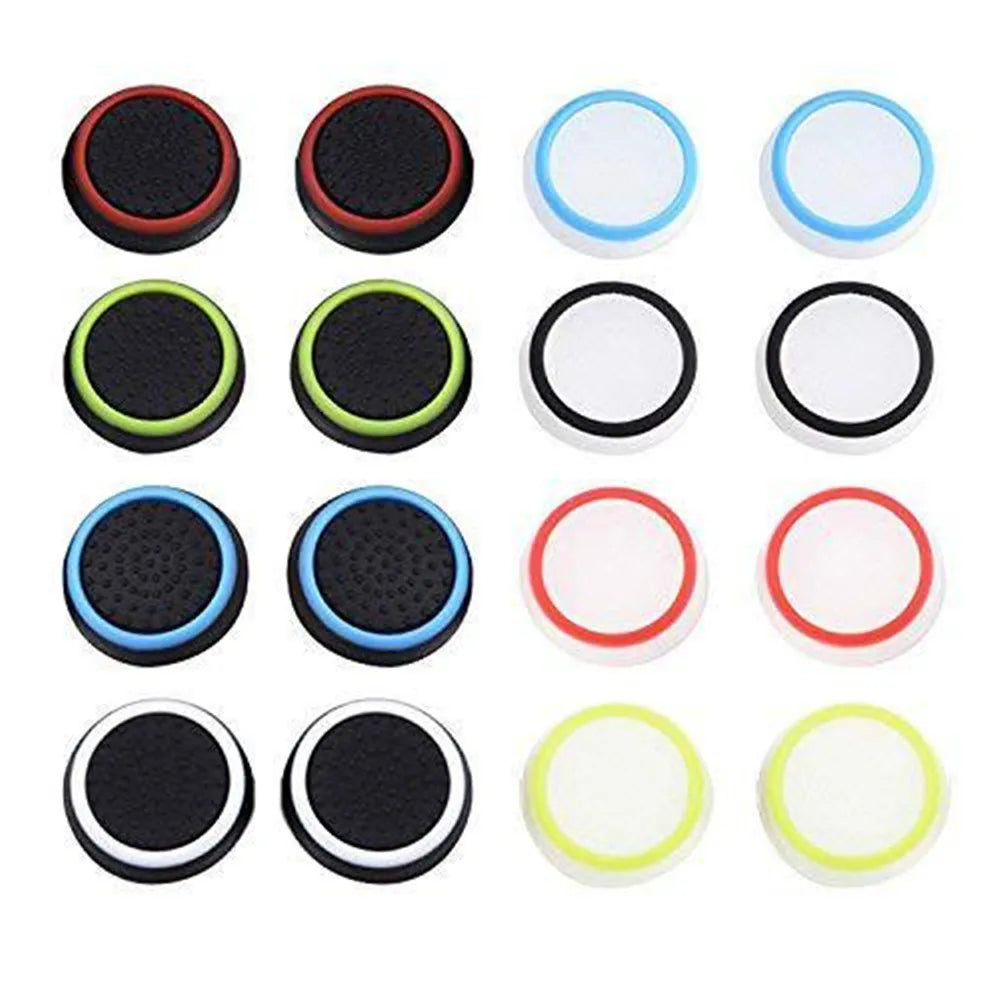 10Pcs Luminous Thumb Grips for PS4, PS5, Xbox One & Switch