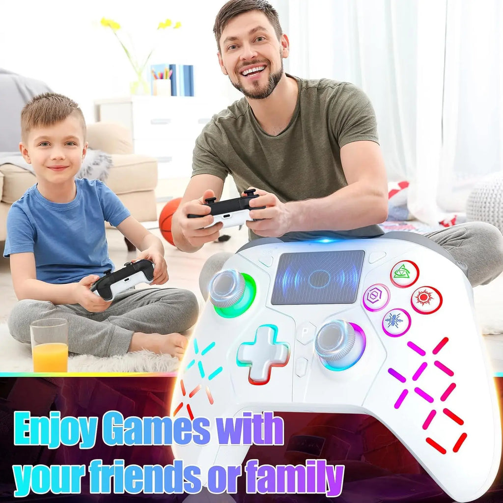 Wireless Controller for PS5 with Dual Motor, Touchpad, Turbo