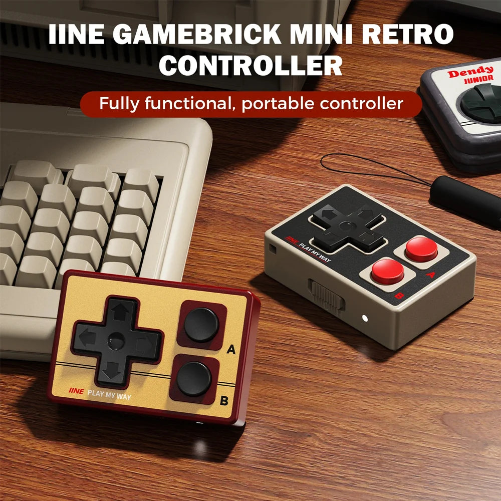 IINE Gamebrick Mini Retro Controller for iOS, Android and PC