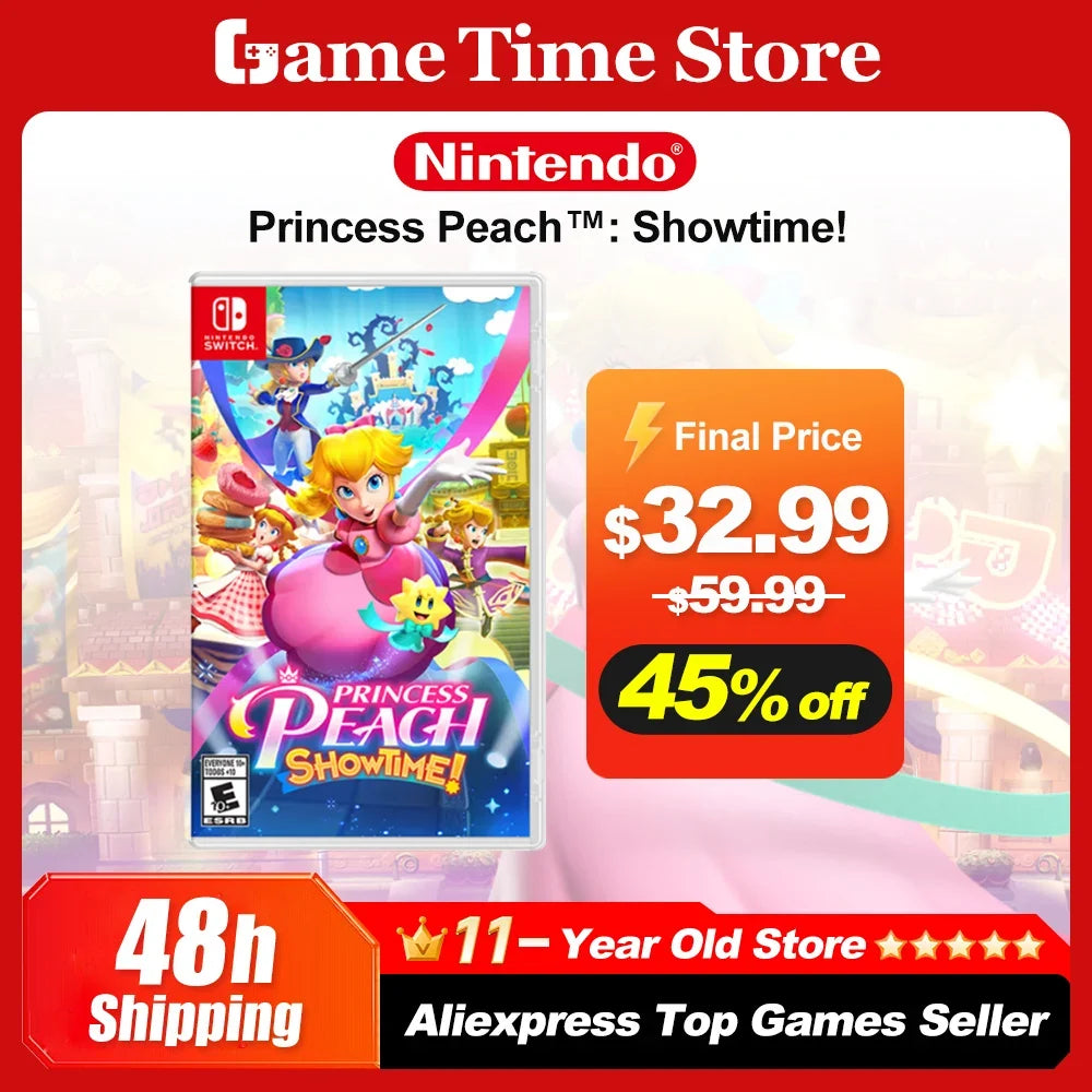 Princess Peach: Showtime! for Nintendo Switch Game Card
