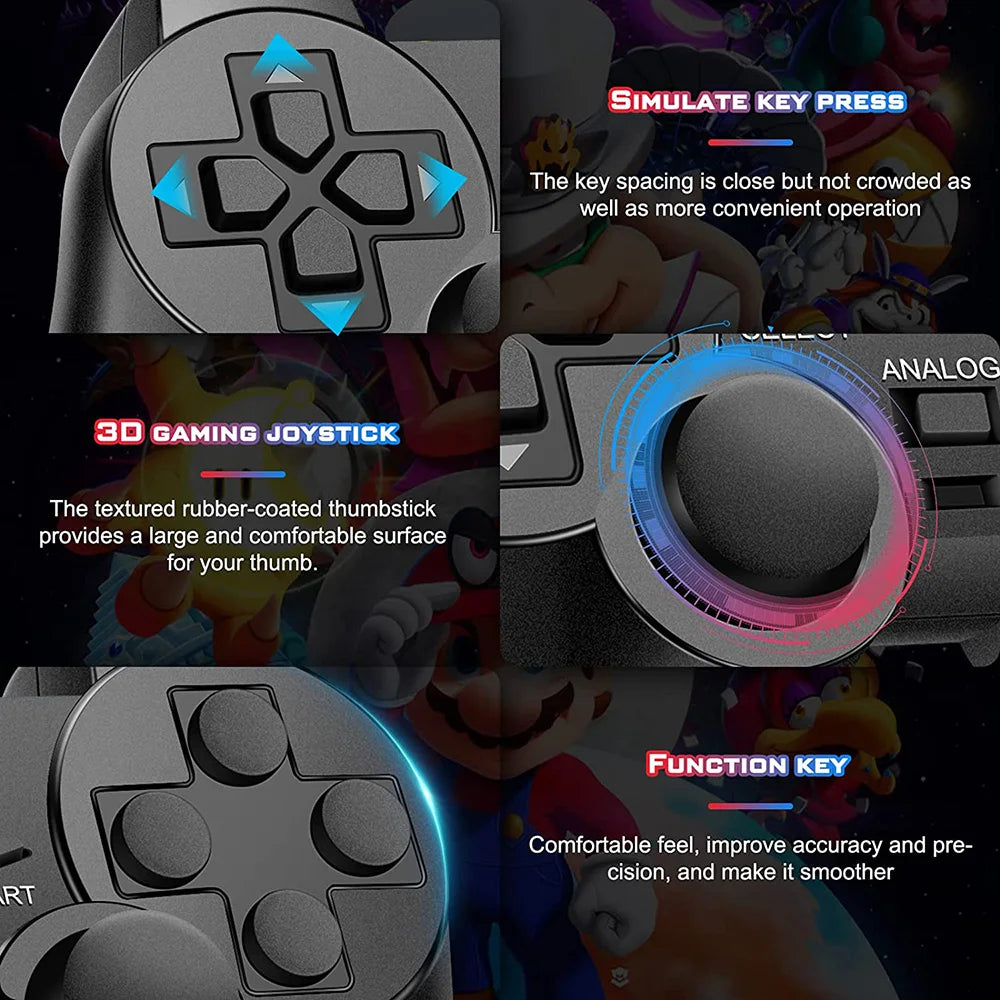 Wired Controller Gamepad for PlayStation 2 PS2 Joystick