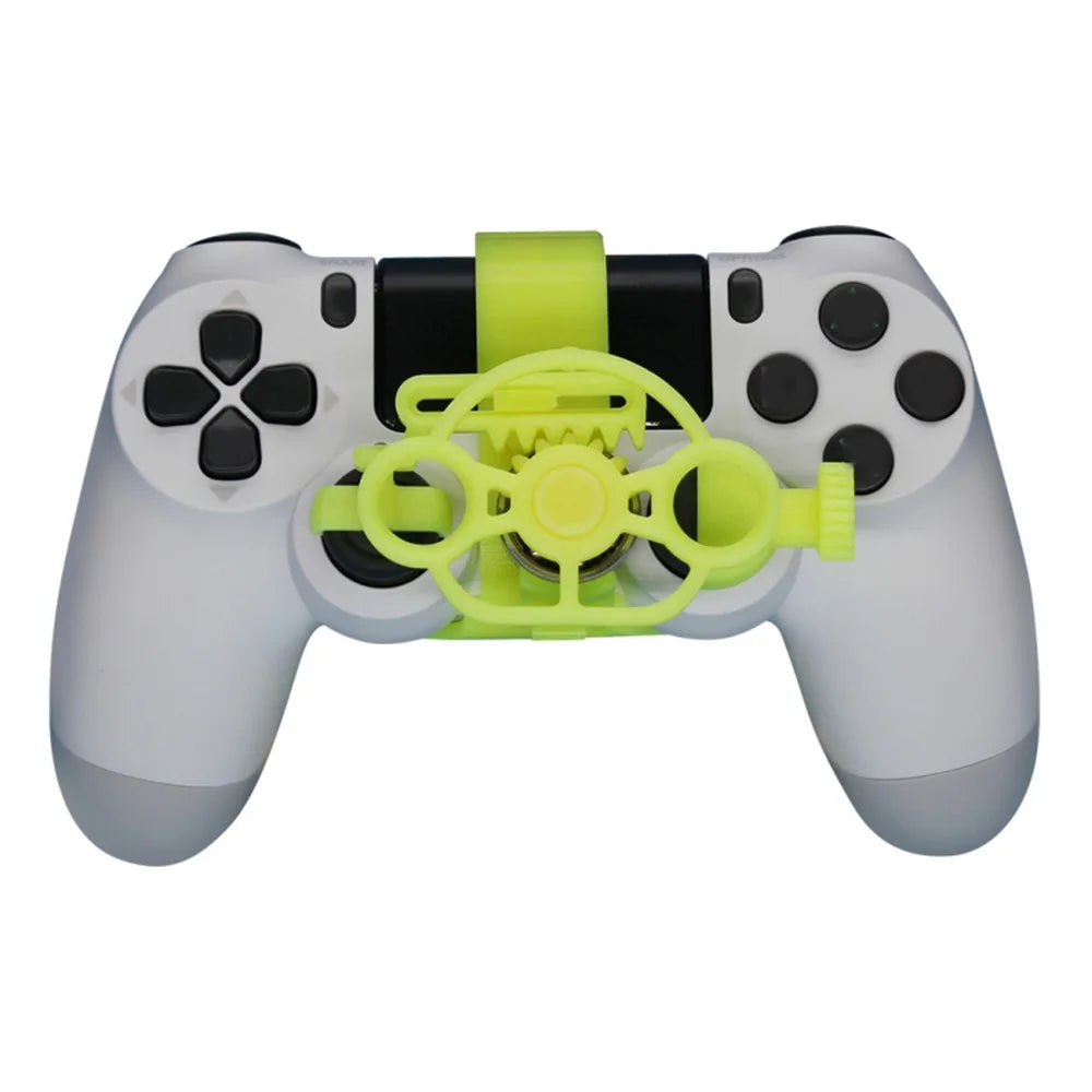 PS4 Controller Mini Racing Steering Wheel Attachment, 3D Printed