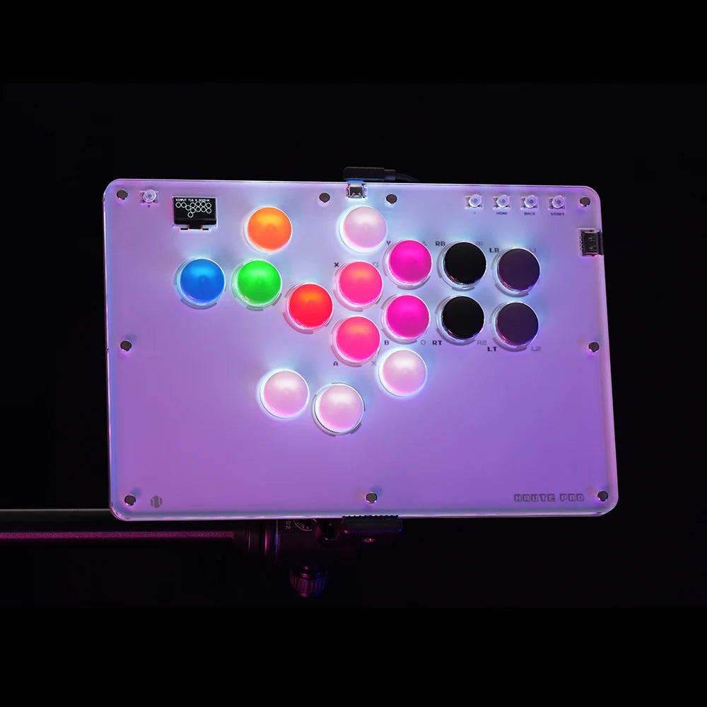 Haute42-COSMOX Keycap Leverless Controller Fighter 25.8mm Hitbox Button Cap For Kailh Cross Low Profile Keyboard Caps