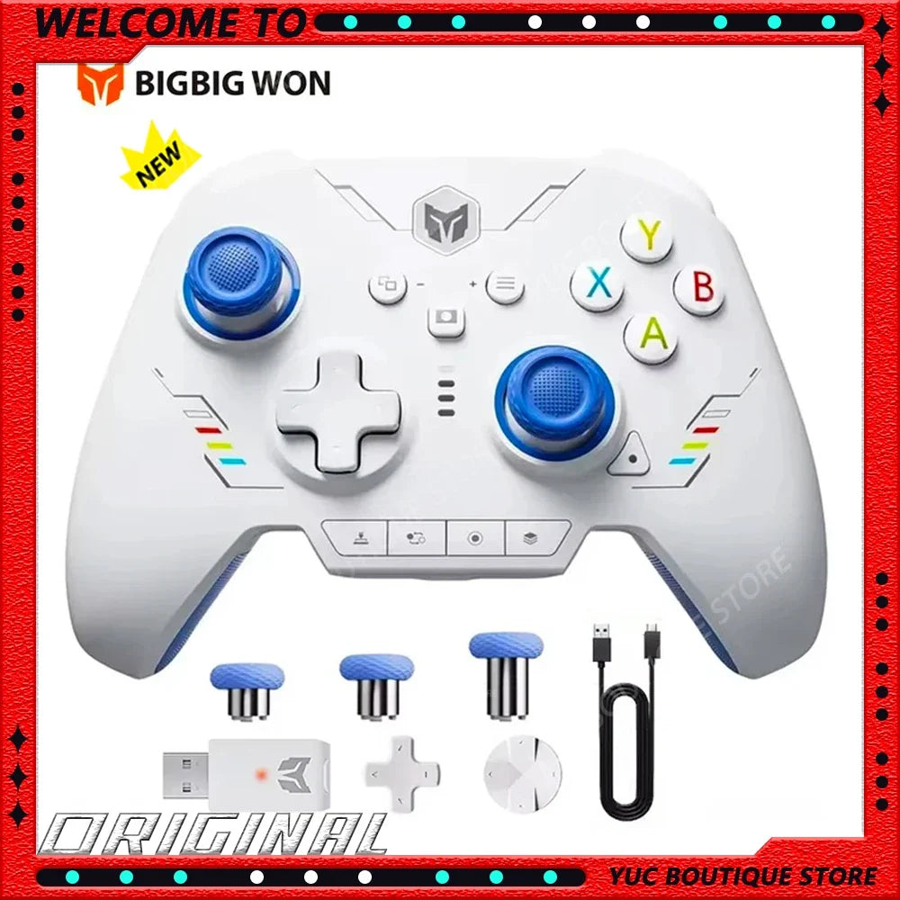 BIGBIG WON Rainbow2 SE/PRO Wireless Gamepad, Hall Effect
