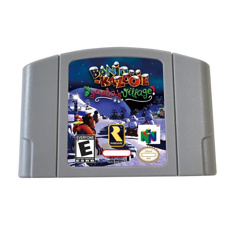 Banjo-Kazooie N64 Game Cartridge NTSC-U English Version
