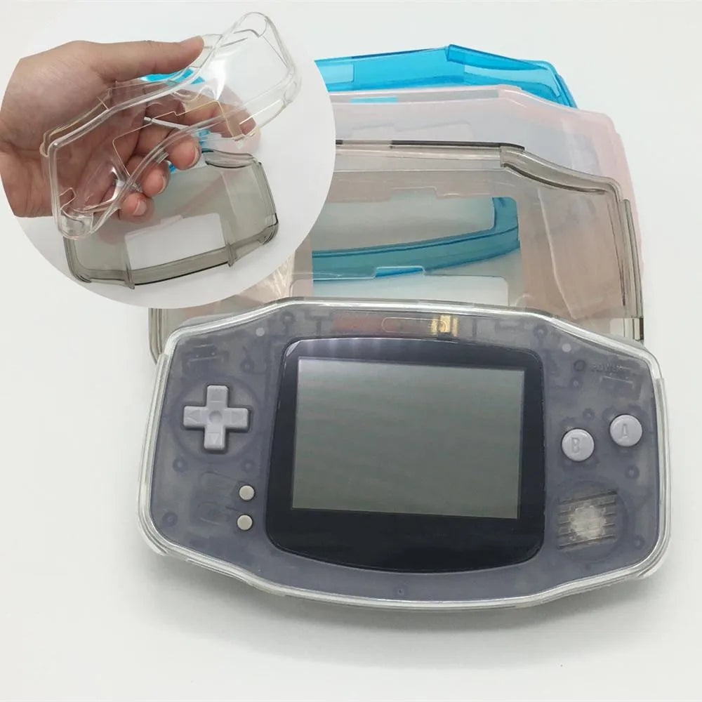 Clear TPU Shell for GBA, Used with Game Boy Advance