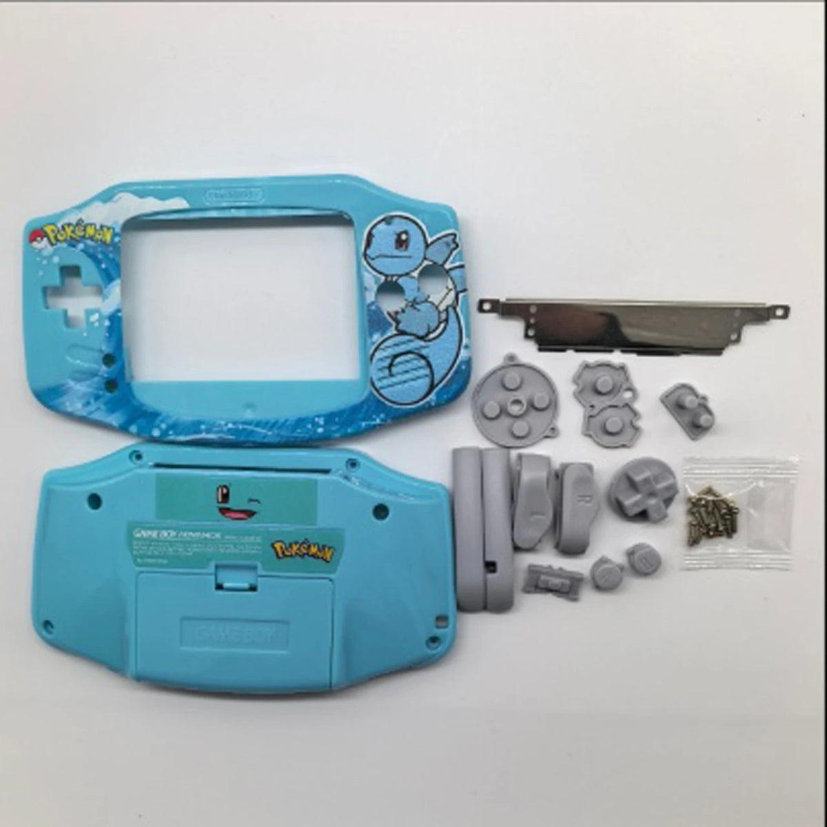 GBA Console replacement Shell - Pokémon Limited Edition Compatible with 2.9" / 3.0" full fit Screens