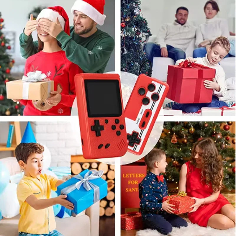 500-in-One Classic Mini Handheld Console for Kids, Macaron Colors