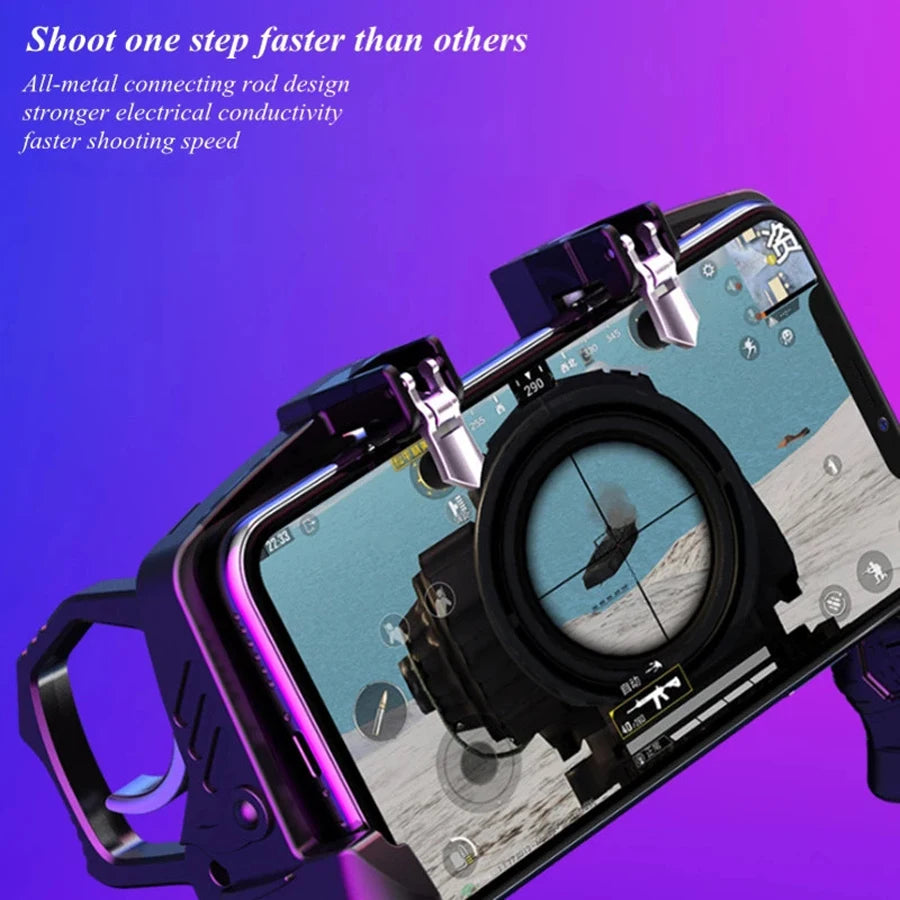 K21 Mobile Phone Game Trigger Controller for PUBG Android iPhone