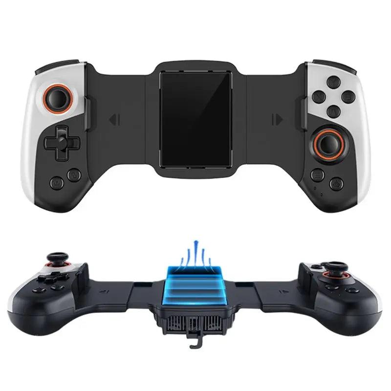 QWE-JK02 Semiconductor Radiator Gaming Telescopic Gamepad For Switch Android For IOS Phone Cooling Handle Controller