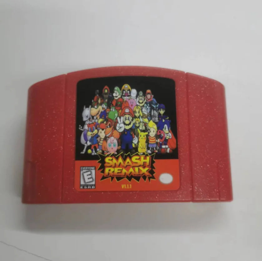 N64 USA NTSC Version 64 Bit Console Video Games Cartridge Smash REMIX V1.1.1 V1.5.1 1.4.1 Collection Gifts Toys