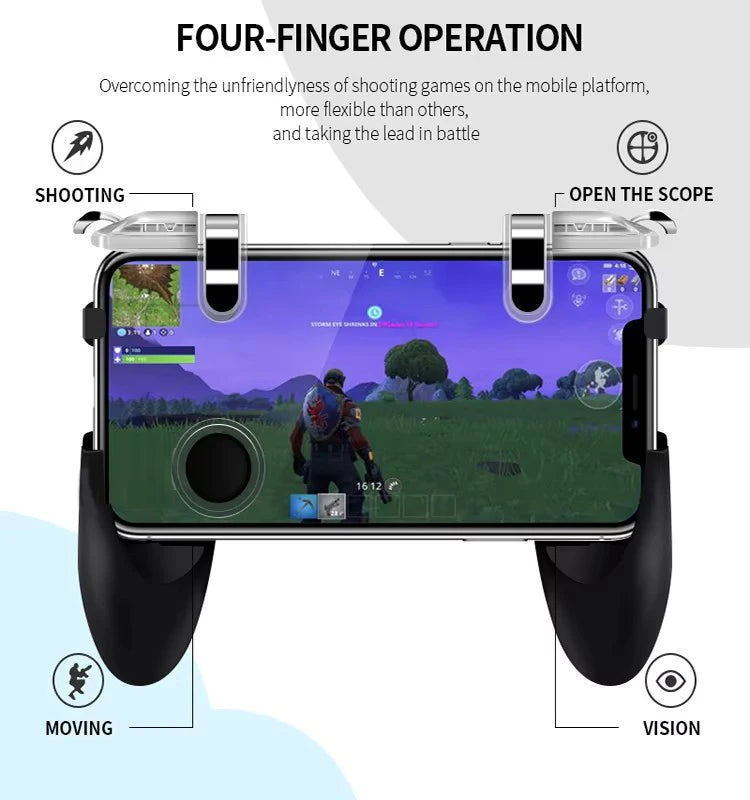 DATA FROG S3 Pro Mobile Game Controller L1R1 Trigger for PUBG