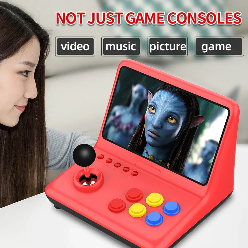 Coopreme A12 Arcade Game Console, 9 Inch IPS, Dual Joystick
