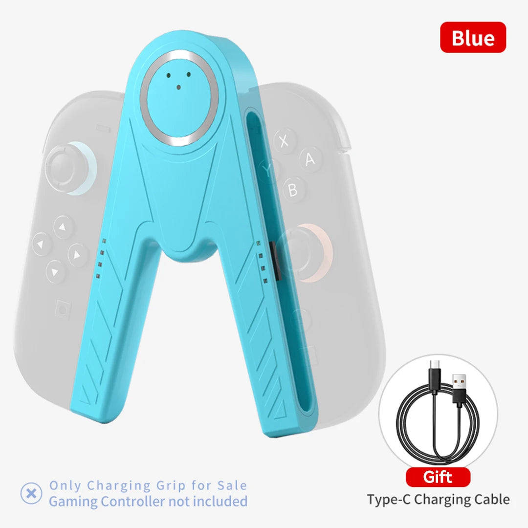 Magnetic Switch 2 Charging Grip Plug and Play Portable Joy-Con2 Controller Charger for Switch 2 Joy-Con 2 Gaming Accessories