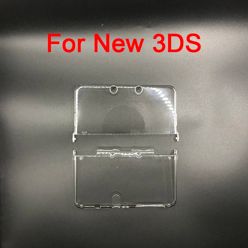 Clear Crystal Protective Cover Case Shell Housing For New 3DS XL LL NDS Lite NDSL NDSi XL LL GBA SP PSP 2000 PSV Game Console