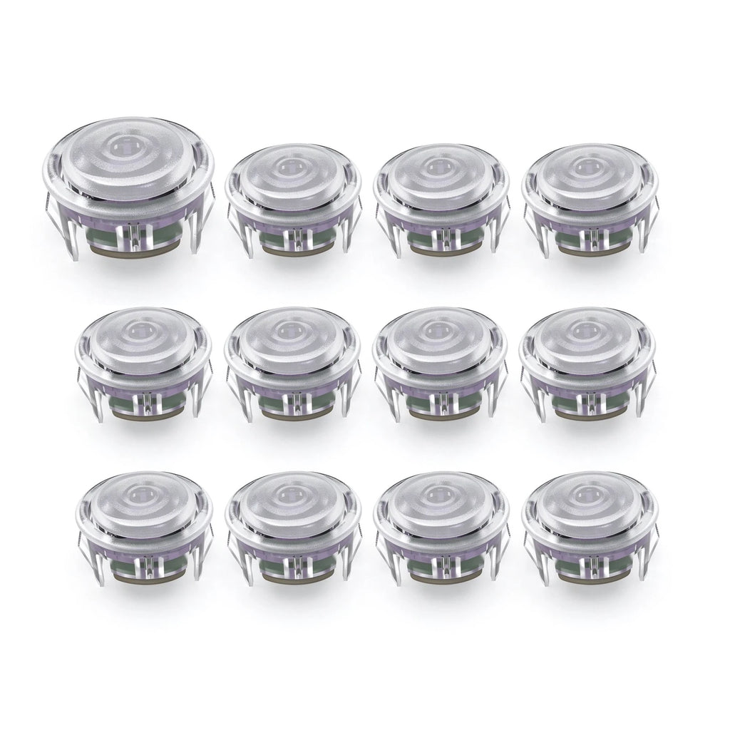 Punk Workshop PWS V2 Arcade Button Kit, 1x 30mm and 11x 24mm