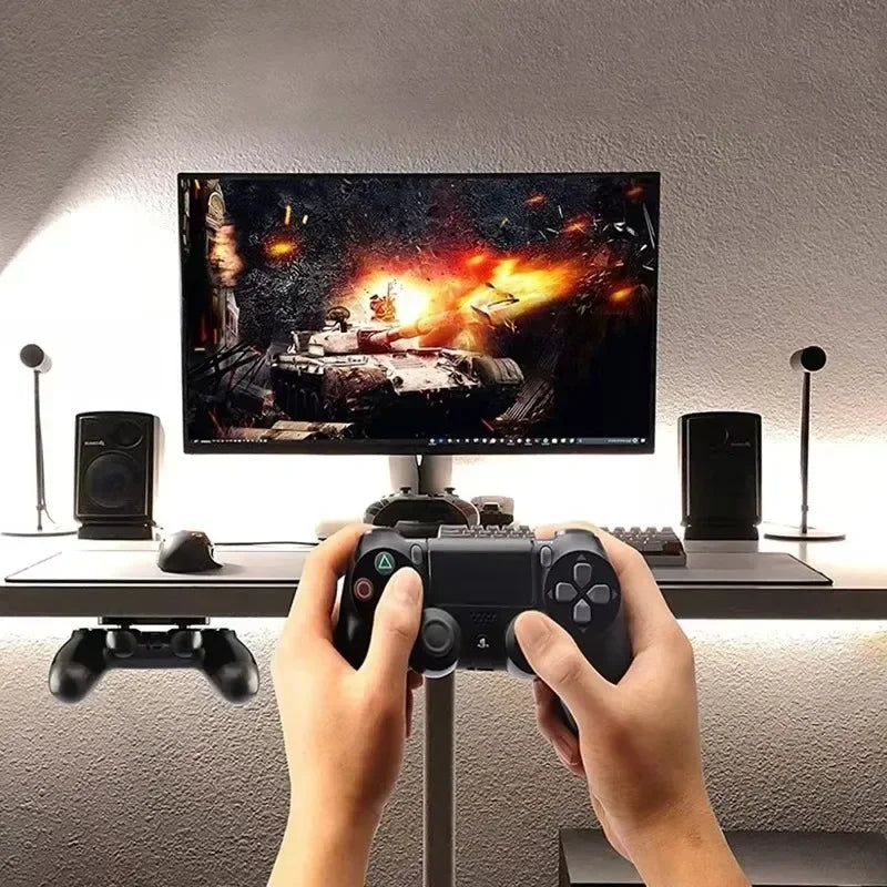 Controller Hanger Bracket for PS5 and PS4, Adhesive ABS