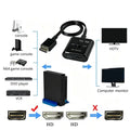 Winter Essential Audio Video Converter Adapter For PS2 To HDMI 1080P-Compatibale Supports PS 1/2 Display Modes For HDTV PC DVD