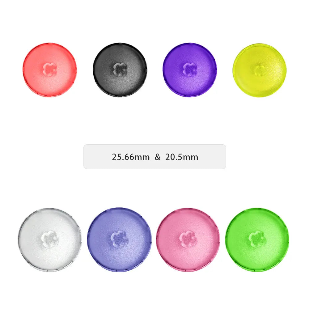 Haute42 23.5MM/25.8MM Hitbox Button Caps For Leverless Controller 8Pcs Cross Keycaps For Stickless Hitbox Controller Keycaps