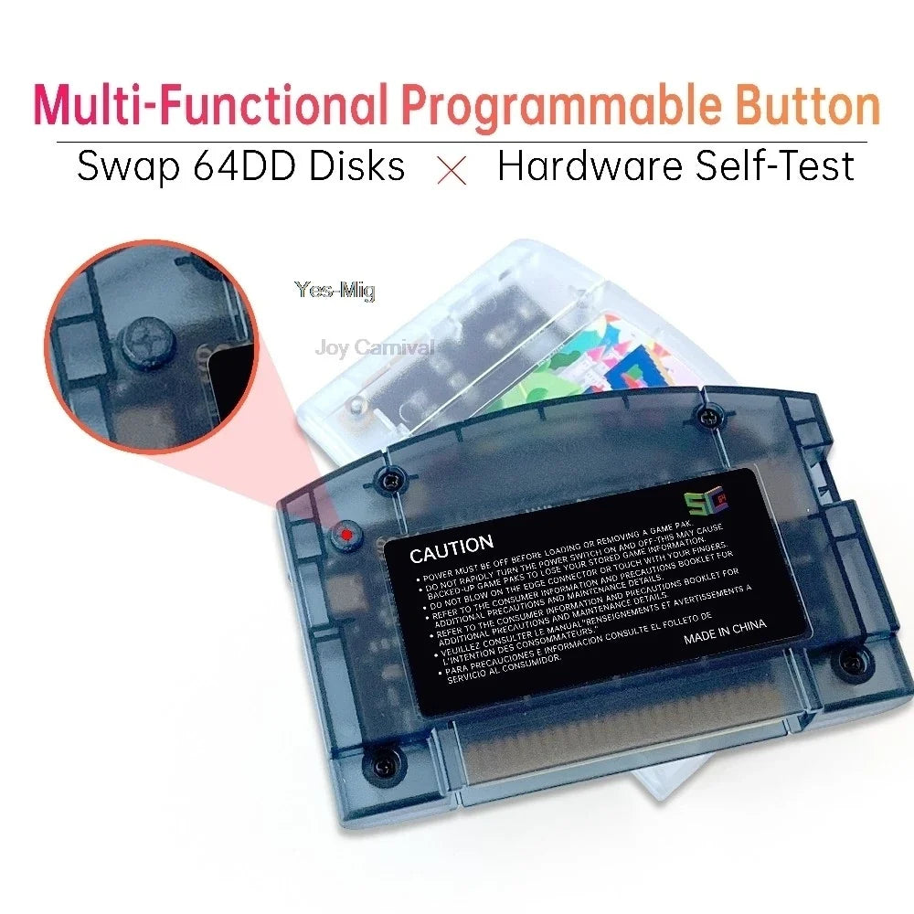 SC64 SummerCart64 Flashcart for N64, 64DD, Open Source, Ver2.3