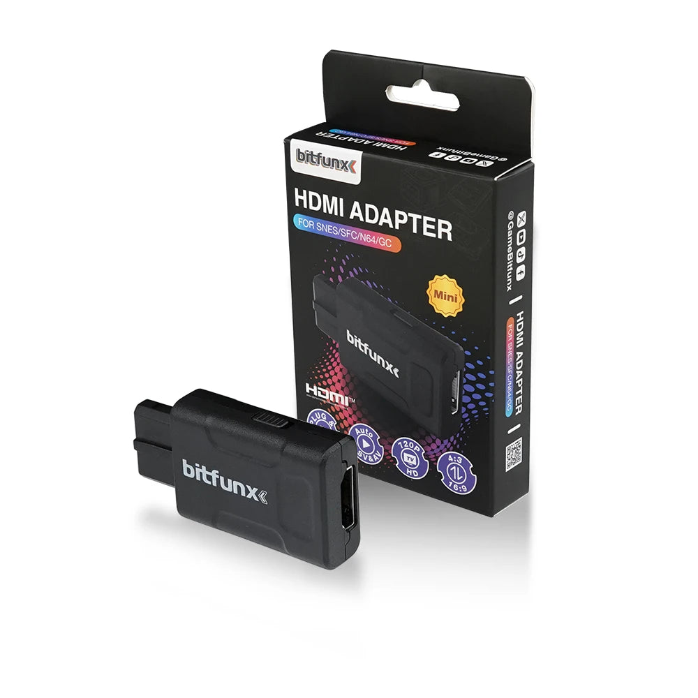 BitFunx N64 HDMI Adapter 720P/1080P for N64/SNES/SFC/NGC