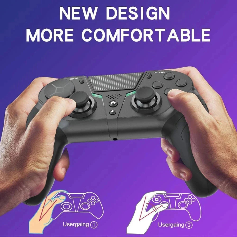 AyeBeau NS53R Bluetooth Controller for PS4, PS3, PC, Android