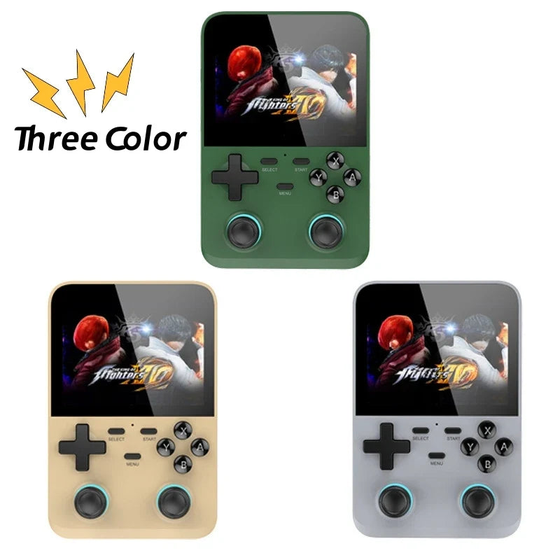 D007 Plus Handheld Game Console 3.5-Inch IPS Dual Joystick