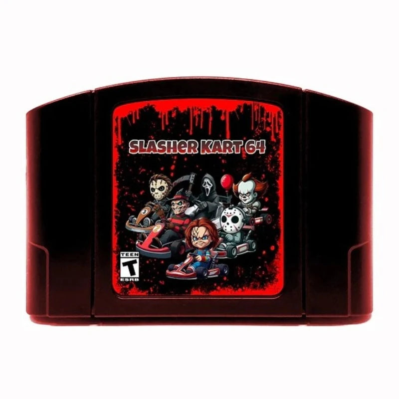 Slasher Kart 64 N64 Game Cartridge US Version English