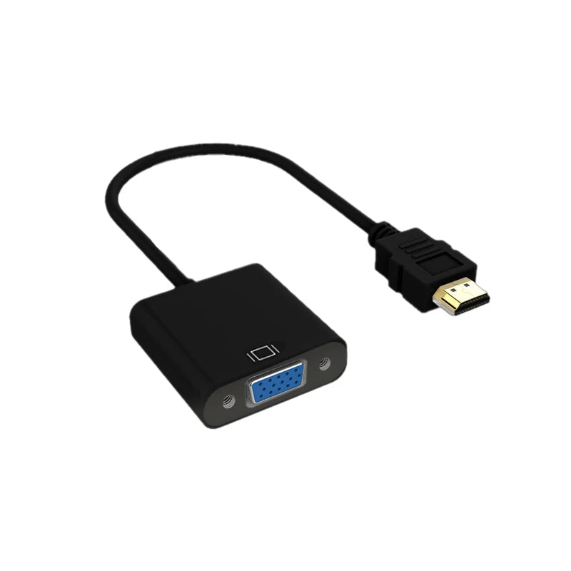 HDTV to VGA Adapter, HD Scaler Video Cable for PC Laptop 0.25m