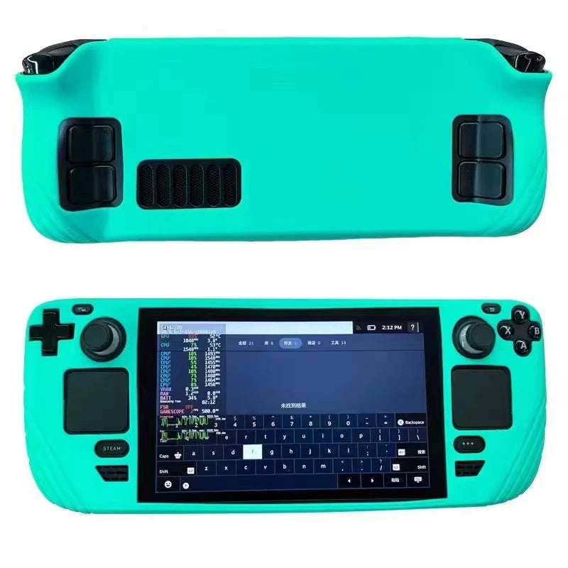 Silicone Protective Case for Steam Deck, Full Anti-Slip Cover