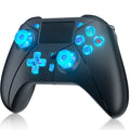 Wireless Controller for PS4 with Hall Effect, RGB Light and Turbo
