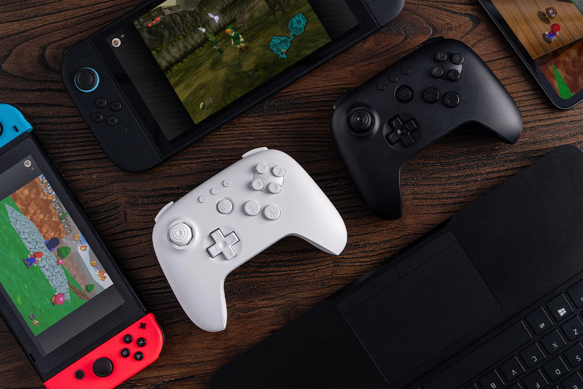8BitDo N64 Bluetooth Controller for Analogue 3D, Nintendo Switch, Switch 2, Gaming Joystick Gamepad for Windows and Android