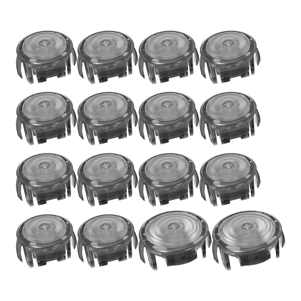 Punk Workshop 2pcs 30mm 14pcs 24mm New PWS V1 Gaming Buttons Kit Replace for Hitbox Arcade DIY Builds Cabinet MAME Machines